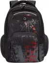 Школьный рюкзак Grizzly RU-333-1 (темно-серый/красный) фото 2