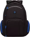 Школьный рюкзак Grizzly RU-333-2 (черный/синий) фото 2