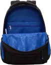 Школьный рюкзак Grizzly RU-333-2 (черный/синий) фото 4