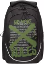 Школьный рюкзак Grizzly RU-335-2 (черный/хаки) фото 2