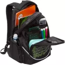 Школьный рюкзак Grizzly RU-335-2 (черный/хаки) фото 5