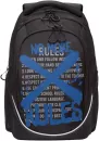 Школьный рюкзак Grizzly RU-335-2 (черный/синий) фото 2
