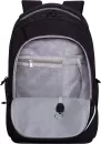 Школьный рюкзак Grizzly RU-335-3 (черный/серый) фото 4