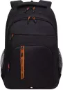 Школьный рюкзак Grizzly RU-336-1 (черный/кирпичный) фото 2