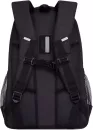 Школьный рюкзак Grizzly RU-336-1 (черный/кирпичный) фото 3
