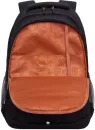 Школьный рюкзак Grizzly RU-336-1 (черный/кирпичный) фото 4