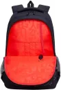 Школьный рюкзак Grizzly RU-336-2 (черный/красный) фото 4