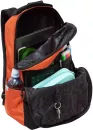 Школьный рюкзак Grizzly RU-337-3 (черный/кирпичный) фото 5