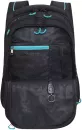 Школьный рюкзак Grizzly RU-338-1 (черный/бирюзовый) фото 4