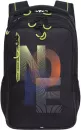 Школьный рюкзак Grizzly RU-338-4 (черный/салатовый) фото 2
