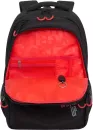Школьный рюкзак Grizzly RU-430-4 (черный/красный) фото 4