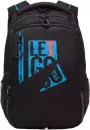 Школьный рюкзак Grizzly RU-438-3 (черный/синий) icon 2