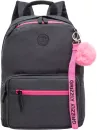 Городской рюкзак Grizzly RXL-321-1 (черный/фуксия) фото 2