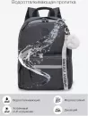 Городской рюкзак Grizzly RXL-321-1 (черный/серый) фото 5