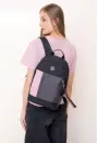 Городской рюкзак Grizzly RXL-327-3 (черный/розовый) фото 10