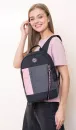 Городской рюкзак Grizzly RXL-327-3 (черный/розовый) фото 12