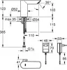 Смеситель Grohe Bau Cosmopolitan E 36453000 icon 2