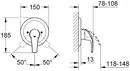 Смеситель Grohe Eurosmart 19451001 icon 2