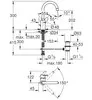 Смеситель Grohe Eurosmart Cosmopolitan 32830001 icon 5