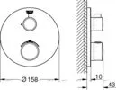 Смеситель Grohe Grohtherm 24075000 icon 3