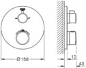 Смеситель Grohe Grohtherm 24077000 icon 4