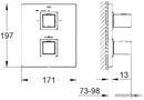 Смеситель Grohe Grohtherm Cube 19958000 icon 2