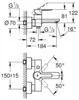 Смеситель Grohe Lineare 33849001 icon 2