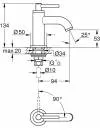 Вентиль для умывальника Grohe Atrio 20021DC3 icon 3