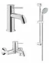 Смеситель для ванны/душа Grohe BauClassic 124404 icon