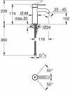 Смеситель для умывальника Grohe Essence 23590AL1 icon 2