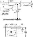 Умывальник GROHE Essence 3956500H icon 2