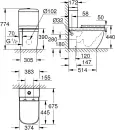 Унитаз Grohe Euro 39462000 icon 2