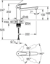 Смеситель Grohe Eurosmart 30463000 icon 4