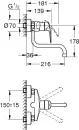 Смеситель Grohe Eurosmart 31391003 icon 2