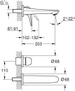 Смеситель Grohe Eurostyle 29097003 icon 2