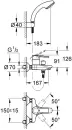 Смеситель Grohe Eurostyle 33592000 icon 2