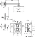 Душевая система Grohe Grohtherm Cube 34506000 icon 5