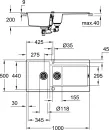 Кухонная мойка Grohe K500 (31646AP0) icon 3