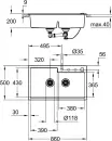 Кухонная мойка Grohe K500 (31649AP0) icon 3