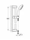 Душевая система GROHE New Tempesta III 27794000 icon 2