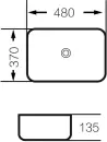 Умывальник Grossman GR-3016BEM icon 4