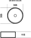 Умывальник Grossman GR-5010GBR icon 4