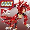 Конструктор Gudi Transformer Dinosaur 8728 icon