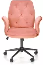 Кресло Halmar Tulip (розовый/черный) фото 4