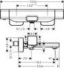 Смеситель Hansgrohe Ecostat E 15774000 icon