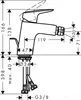 Смеситель Hansgrohe Logis 71203000 icon 2