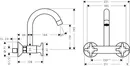 Смеситель Hansgrohe Logis Classic 71286000 icon 2