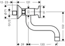 Смеситель Hansgrohe Logis Classic 71287000 icon 2