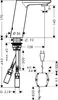 Смеситель Hansgrohe Metris S 31103000 icon 2