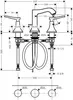 Смеситель Hansgrohe Metropol Classic 31330090 icon